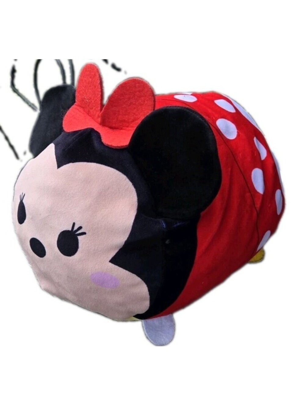 Plush Disney Tsum Tsum Minnie Mouse Red White 8" Kids Toys Stuffed Animal Plush